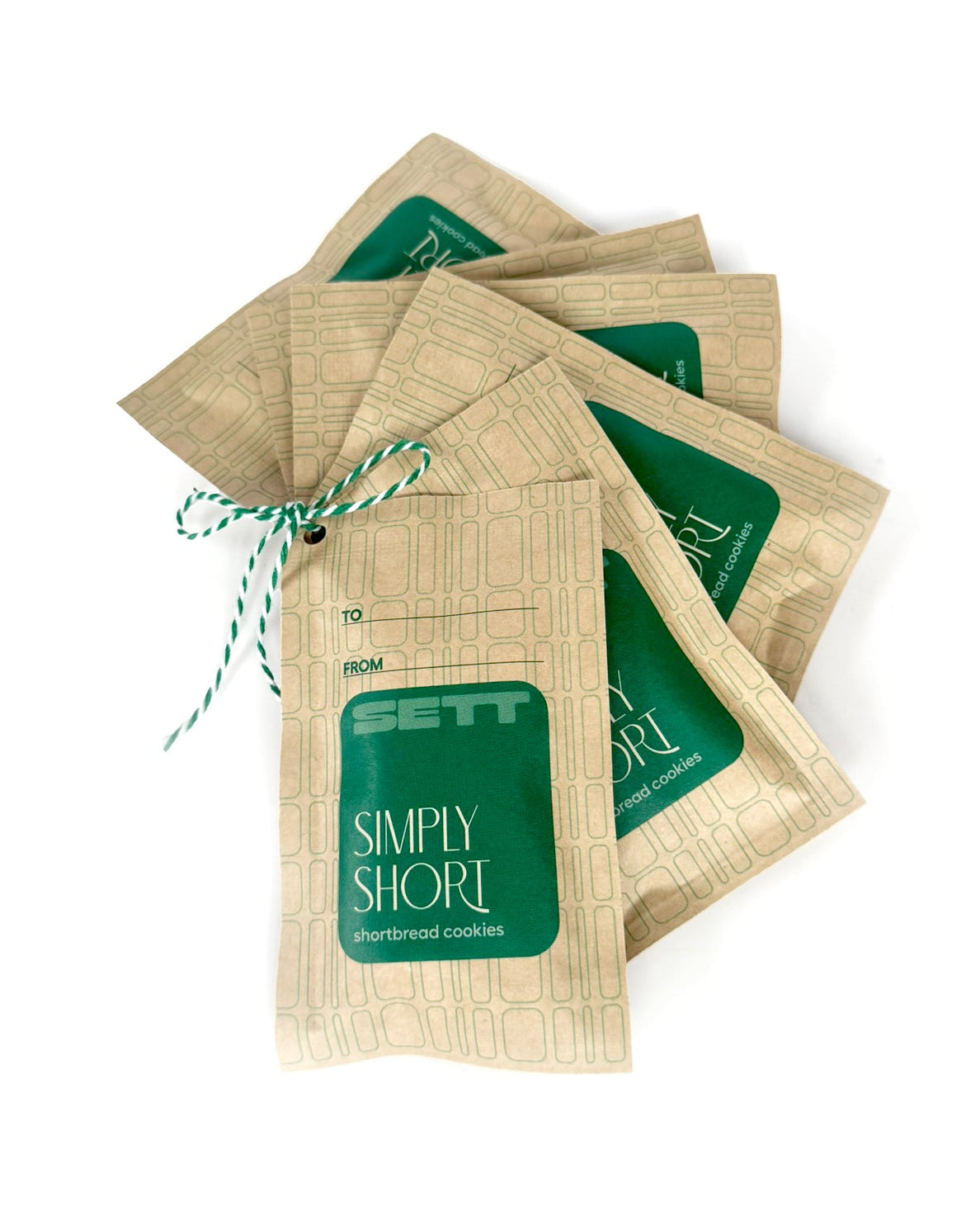 Cookie Pouch Gift Tags (set of 6)