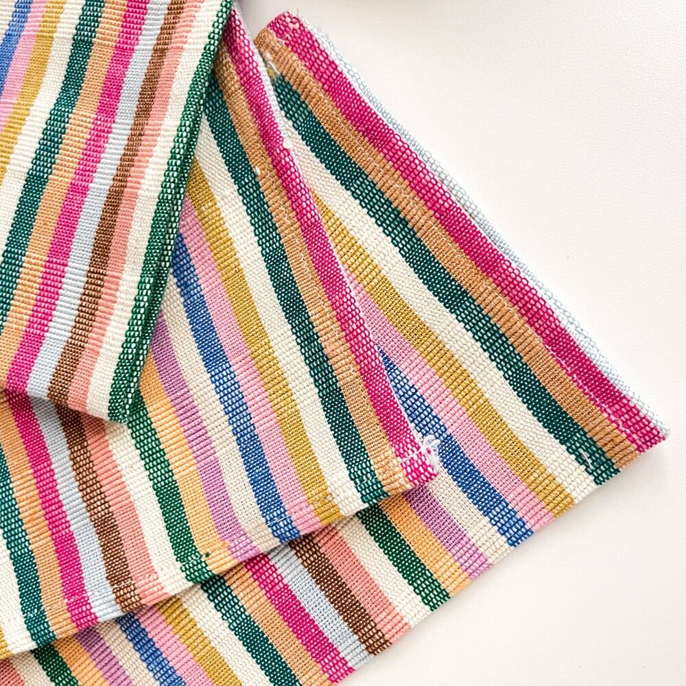 Rainbow Cocktail Napkin (Set of 4)