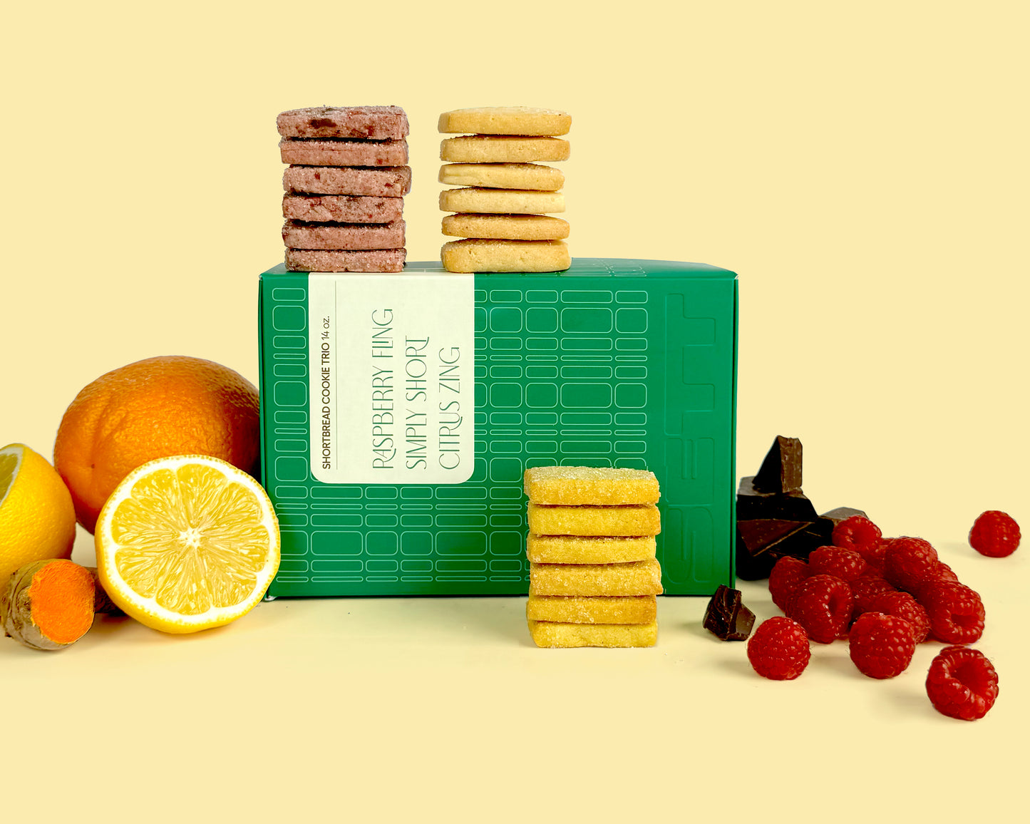 Summer Shortbread Trio