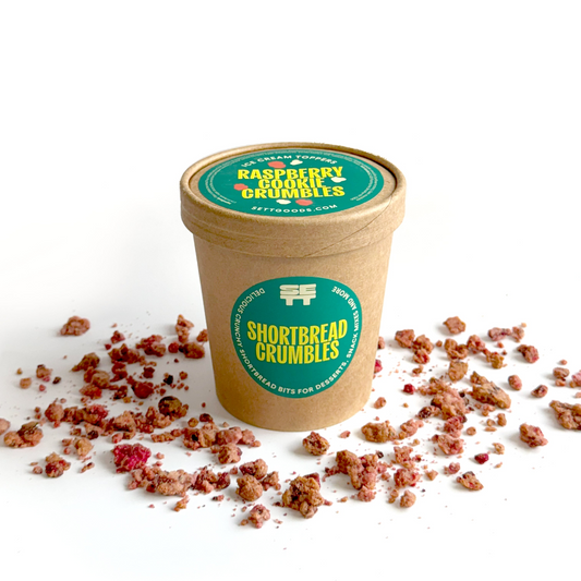 Raspberry Cookie Crumbles