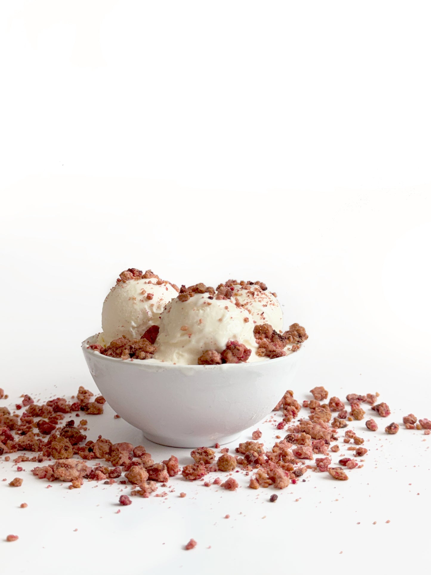 Raspberry Cookie Crumbles